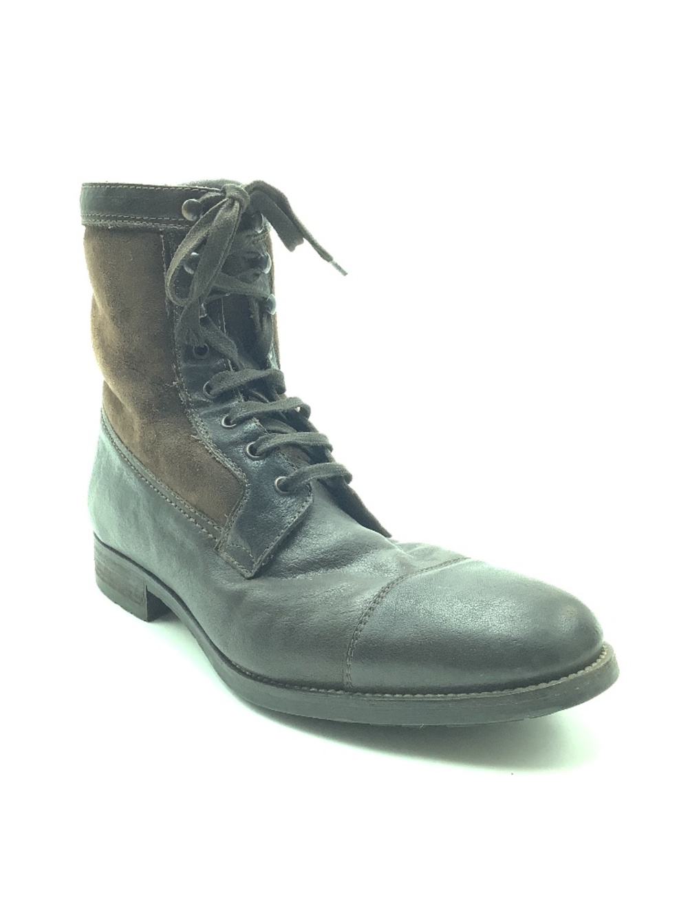 Vero Cuoio Men's Leather Boots Size: 8